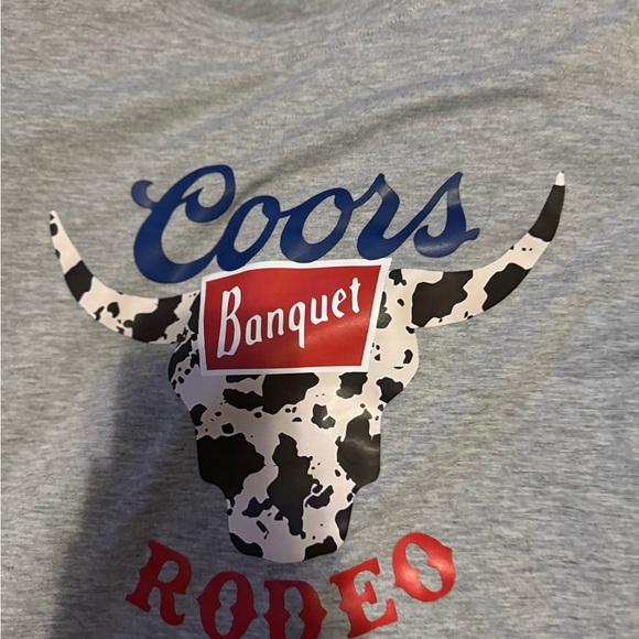 Coors banquet rodeo T-Shirt - Gray - Picture 2 of 4